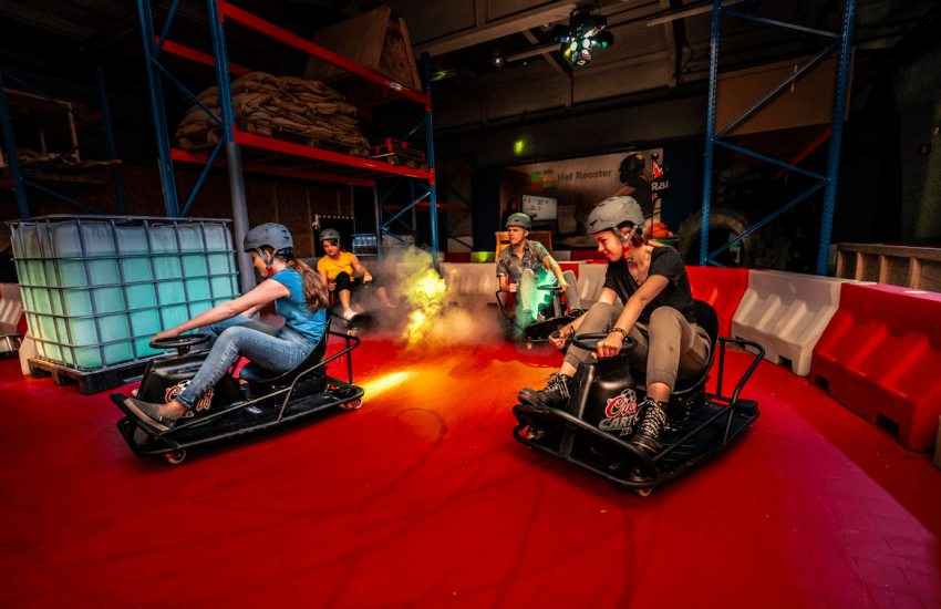 Crazy Karts in Utrecht, Karten in Utrecht